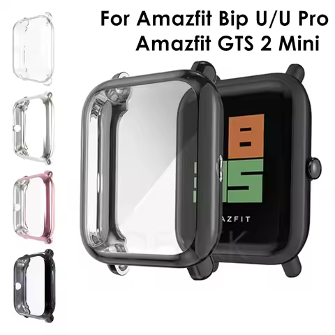 TPU Protective Cover For Xiaomi Amazfit Bip U Pro GTS 2 Mini Screen Protector Watch Protection Shell