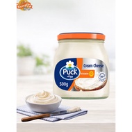 Puck Cream Cheese with Vitamin D 500g is a creamy spread with added vitamin D.