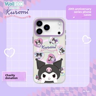 (เคส MagSafe)เคส Sanrio Hello Kitty ของแท้ 100% เคส iPhone สำหรับ iPhone17 เคส 17pro 17promax เคส Ma