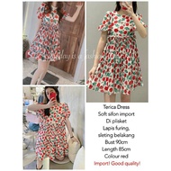 Terica Dress Soft Chiffon Import