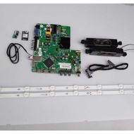 H42D6FM HAIER 42" TV MAIN BOARD, CABLE CONNECTOR,POWER BUTTON, SPEAKER AND BACKLIGHT
