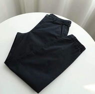 Uniqlo ที่เหมาะสมตัดฉลาก! ห้องลองเสื้อกางเกงกีฬาเลกกิ้ง EZY สำหรับผู้ชายของแท้สำหรับใส่อยู่บ้าน (กาง