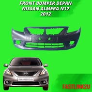 Fastlink Nissan Almera 2012 2013 2014 Front Bumper Depan Kereta 100% New Baru High Quality