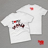 Sheila On Seven I LOVE MY SHEPIA Premium Band Merchandise T-shirt | SHEILA BAND T-SHIRT ON 7 | Sheil