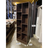 IKEA Bookcase 9 Cube Rak Buku Bookshelf 9 Compartment Book Rack Wenge Color Living Room Furniture St