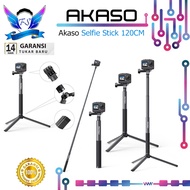 Akaso Selfie Stick 120CM for Action Cam - Mini Tripod Akaso Original