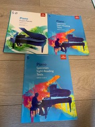 Piano exam pieces Grade 5, 6