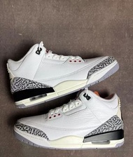 Jordan Air Jordan 3 White Cement Reimagined白水泥做舊復古籃球鞋
