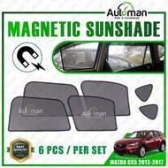 Mazda CX5 CX-5 2013 - 2017 Magnetic Sun Shade Magnet Sunshade