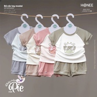 Honee 6525 Set modalshort sleeve