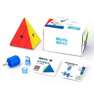 MOYU RS 3x3 Pyraminx Magnetic Magic Speed Cube Moyu RS M Maglev Professional Fidget Toys RS M Pyrami