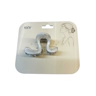 KKV Quality Series 2 Pink Silver Metal Grab Clip 49 Simple Style Daily All-Match Home Furnishing Dep