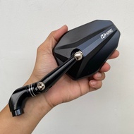 H2C V2 Rearview Mirror, Short H2C Glass, CNC milled aluminum material, white mirror surface with all