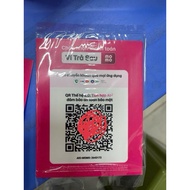 MoMo 2.0 Qr Code Set (3 QR codes) attached