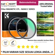 KNF CONCEPT Magnetic Filter CPL - Nano Coating C Series - 49mm 52mm 55mm 58mm 62mm 67mm 72mm 77mm 82