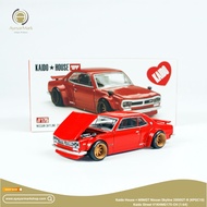 Kaido House + MINIGT Nissan Skyline 2000GT-R (KPGC10) Kaido Street V1 KHMG175-CH (1:64)