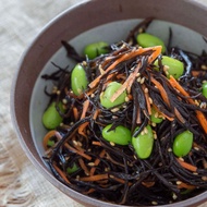 Hijiki Seaweed Salad 500gm (Ready to Eat) / 羊栖菜毛豆