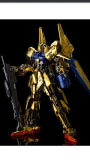 (有現貨) 全新未砌 日魂 靚盒 魂限定 Bandai 萬代  MG 1/100 HYAKU-SHIKI RAISE CAIN 百式 百壞 電鍍版 高達模型 (所有電鍍件 , 靚仔~ 😍)