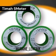 Amasco Tin 5Meter/Timah Roll/Timah