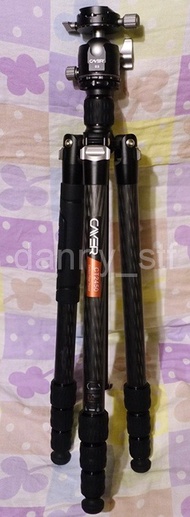 攝影之選👍🏻Cayer 卡宴 CT2450G3 碳纖腳 Carbon 專業攝影三腳架 可反折/可作單腳 連Cayer G3 雲台 媲美 Manfrotto