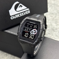QUICKSILVER Men's  Digital Led Water Resistant Rubber Watch Jam Tangan Lelaki Wanita