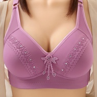 Wireless Bra Women Full Cup Plus Size 36-44 BC 3D Shape Soft Material Width Strap Ajustable Baju Dal