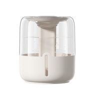 1L humidifier features dual cool mist sprays a USB port and a burn-proof design. It also functions