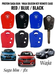 Car Key Remote Cover Proton WAJA WIRA ISWARA SAGA BLM FLX Silicone Remote Key Holder Casing Silicon 