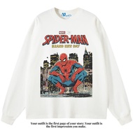 VEGA88 *spider* Oversized longsleeve t-shirt | Oversized t-shirt | White t-shirt | Vintage tee