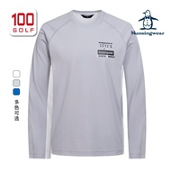 Munsingwear/munsingwear Golf Unisex Long Sleeve Sports Casual Round Neck T-Shirt Can Be Customized