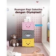 OLYMPLAST OSS STORAGE SOLUTION RAK MAINAN SERBAGUNA PLASTIK CONTAINER BOX [OLYACC]