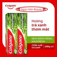 (Combo 3 tuýp) Kem đánh răng COLGATE 180g Trà Xanh