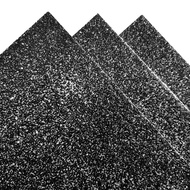 Coarse Glitter Paper 300 gsm A4 A3 - Black