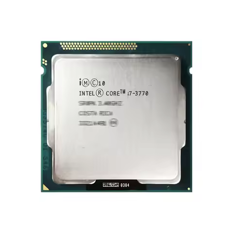 Intel Core i7 3770 Used i7-3770 3.4 GHz Quad-Core Eight-Thread CPU processor 8M 77W LGA 1155