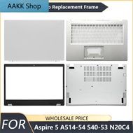 NEW For Acer Aspire 5 A514-54G N20C4 S40-53 EX214-52 Laptop LCD Back Cover Front Bezel Palmrest Bott