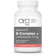 MethylPro B-Complex + L-Methylfolate 15 mg - Methylated Vitamin B Complex for Women and Men, Cellula