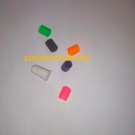 Round rubber cap 9mm 9 mm 3/8 in 1pcs aluminum color furniture 3/8" cop choose color