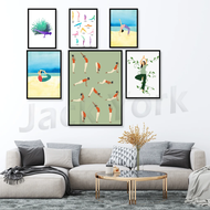 2025 12 Yoga Poses with English and Sanskrit Names, Yoga Print, Yoga Asana Poster, Yoga Sequence