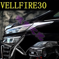Vellfire Anh 30 Front Head Lamp Chrome Garnish Cover Accessories 2016 2017 2018 2019 2020 2021