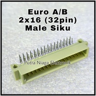 SIKU Euro Connector 2x16 Male Elbow AB 32pin 9001-35321 Connector DIN 32p