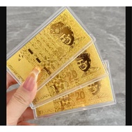 Ummii 0.2g AU999 Gold Bar golden Limited edition release plate gold