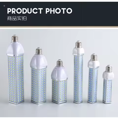 Aluminum LED lamp Corn light 30W 40W 50W 60W 80W 100W Led Bulb B22 E26 E27 E39 E40 110V/220V High br