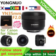 yuan6 YONGNUO YN35mm F2.0 F2N Lens,YN50mm F1.8 F1.8N Lens for Nikon F Mount D7100 D3200 D3300 D3100 