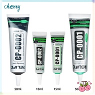 CHERRY Universal Adhesive, CP-0001 CP-0002 50ML 15ML Repair Border Glue, Practical Transparent Black