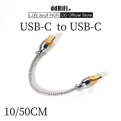 DD ddHiFi TC07S Nyx Series TypeC USB OTG HiFi Earphones Cable USB-C Headphone Adapter For Audio Deco