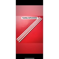 Toshiba 32PU200EM / 32PB200EM TOSHIBA 32 INCH LED TV BACKLIGHT ( LAMPU TV ) 32PU200 32PB200