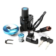 Motorcycle Ignition Switch Lock Gas Fuel Petrol Tank Cap Cover Seat Lock Key for Honda CRF250L CRF25