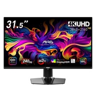 MSI QD-有機EL ゲーミングモニター MAG 321UPX QD-OLED 31.5インチ/4K UHD/QD-OLEDパネル/240Hz/0.03ms(GTG)/ハードウェアブルーライトカット