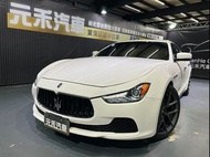 正2014年出廠 Maserati Ghibli 3.0 V6 Premium 汽油 星耀白