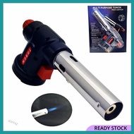 Adjustable Multipurpose Blow Gas Torch Flamethrower Butane Burner Auto Penembak Obor Api gas Tin